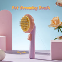 Load image into Gallery viewer, Aimondow Pet Self-Cleaning Slicker Brush Dogs Cats Grooming Brush Cat Shedding Tools Gently Removes Loose Undercoat Massage Brush for Dog Puppy Short or Long Haired