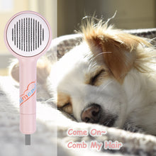 Load image into Gallery viewer, Aimondow Dog Brush Self Cleaning Slicker Brushes for Dogs Cats Grooming Brush Shedding Tools for Massage Removes Loose Undercoat Mats Tangled for Short Long Hair Puppy Kitten