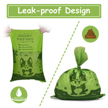 Load image into Gallery viewer, Aimondow Compostable Dog Poop Bags Biodegradable Dogs Waste Bags Leak-proof Poop Bags for Dogs Easy Detach Pet Bags for Dog, 9x13Inch, 12 Rolls, 180 Bags